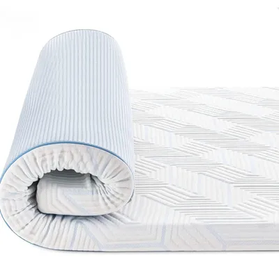 Produktbild von Matratzentopper 140x200cm, 7,5cm Höhe, Gel Memory Foam, Härtegrad H2/H3, abnehmbarer Bezug