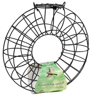 Image de Anneau à boulettes pour mésanges 24x8cm Distributeur de nourriture pour oiseaux