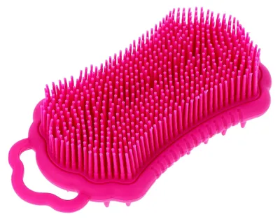 Produktbild von Silikonbürste für Kopfhautmassage und Peeling – Duschbürste zur Entspannung und Förderung der Durchblutung