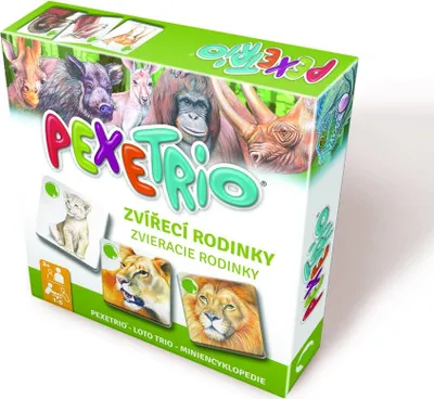Obrázek produktu pro Pexetrio - Zvířecí rodinky