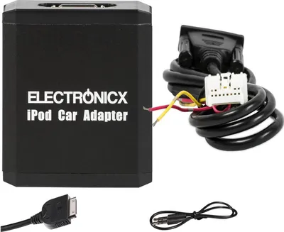Produktbild von AUX-Adapter für iPhone, iPad, iPod und CD-Wechsler für Nissan Infiniti ▶ Premium USB- und Bluetooth-Autoradio-Adapter