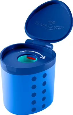 Image de Faber-Castell 181790 FABER-CASTELL Taille-crayon Grippy, bleu