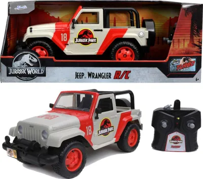 Obrázok produktu pre Jurský svet RC Jeep Wrangler 1:16