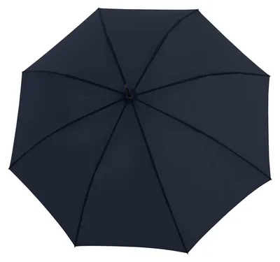 Imagen del producto de Knirps paraguas de bastón paraguas Timber Stick Automatic Navy azul marino