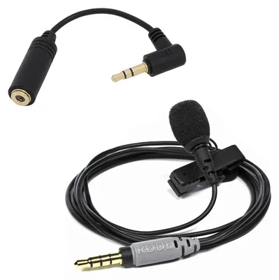 Obrázok produktu pre Lávový mikrofón Rode Smartlav+ s adaptérom ADP03