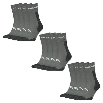 Produktbild von HEAD Uni Wandersocken im 6er Pack, aus weichem und dämpfendem Baumwoll-Mix