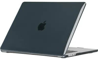 Produktbild von Mobigear Glänzende Schutzhülle für MacBook Air 15 Zoll (2023-2026), Hartschale, Laptop-Hülle, MacBook-Case - Schwarz - Modell A2941 / A3114 / A3241 / A3448