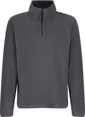 Produktbild von Regatta TRF549 | Micro Zip Neck - Farbe: Seal Grey (Solid) - Größe: 3XL