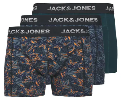 Productafbeelding van JACK & JONES JUNIOR Heren boxershorts Jacmaxwell, 3-pack, donker marineblauw, maat 140