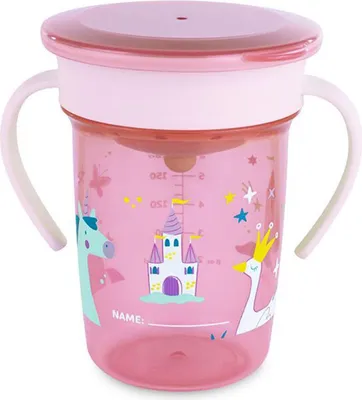 Immagine prodotto di Tazza con boccaglio in silicone Unicorno - 260Ml
