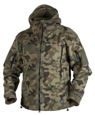 Productafbeelding van Helikon Patriot fleecejas, olijgroen, grijs, maat L