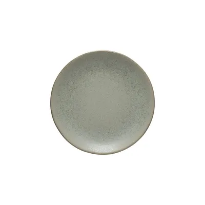 Image de Assiettes de petit-déjeuner/dessert Casafina, 22 cm, couleur vert sauge, en grès Arenito