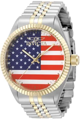 Immagine prodotto di Invicta Specialty 50421 Orologio da Uomo - Movimento al Quarzo - Acciaio Inossidabile con Quadrante Rosso - 43 mm