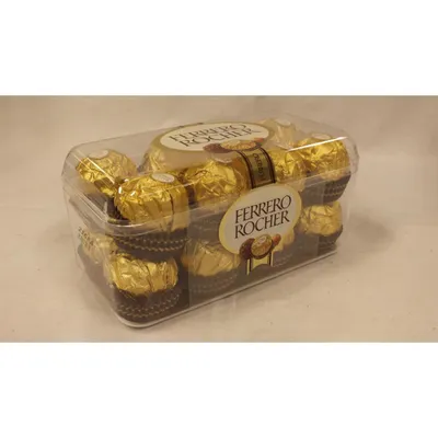 Produktbild von Ferrero Rocher Knusperwaffel mit Haselnuss 200 g