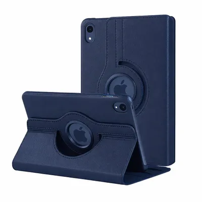 Produktbild von 360° Schutzhülle für Apple iPad Air 13" Zoll 2026 (M4) 2025 (M3) 2024 (M2) Cover Etui Tasche schlanke Hülle Schwenkbar Drehbar Stand Hülle - Blau