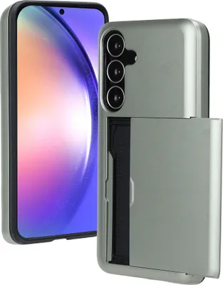 Produktbild von imoshion Backcover mit Kartenfach Samsung Galaxy S25 FE - Grün