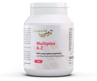 Produktbild von Vitaworld Multiplex Multivitamin A-Z Tabletten, 100 St. Tabletten