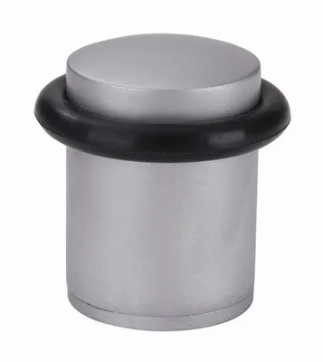 Obrázek produktu pro Walteco Dveřní zarážka, průměr 27x38mm, k našroubování, matný chrom