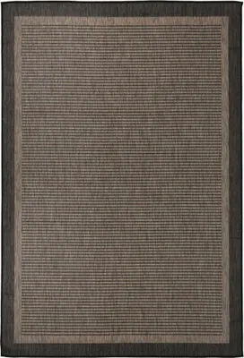 Produktbild von Outdoor-Teppich Flachgewebe 160x230 cm Dunkelbraun