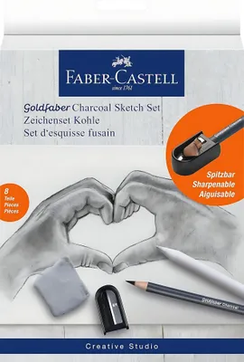 Obrázek produktu pro FABER-CASTELL 114006 FABER-CASTELL Goldfaber Zeichenkohle blau 1 Set