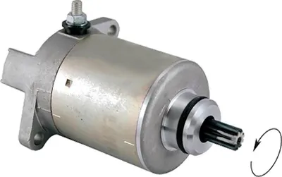 Produktbild von Rms Piaggio 125-150-180-200cc Anlasser Silber  Silber One Size