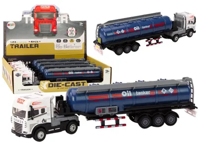 Image de Camion-citerne à carburant, camion TIR à l'échelle 1:24, remorque, sons et lumières