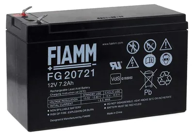 Image de FIAMM Batterie au plomb rechargeable FG20721 Vds