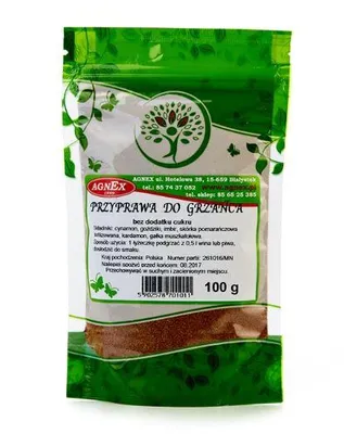 Zdjęcie produktu dla Przyprawa do grzańca bez cukru 100g