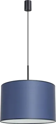 Produktbild von Pendelleuchte NEVIA marineblau 1xE27 15W PVC 137x40x40cm Sollux Lighting