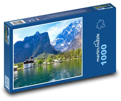 Obrázek produktu pro Puzzle 1000 Königssee - jezero, Německo - martinpuzzle