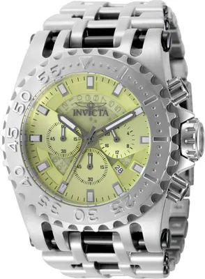 Obrázek produktu pro Invicta Coalition Forces 49759 pánské hodinky - Quartz strojek - Nerezová ocel se zeleným ciferníkem - 50 mm