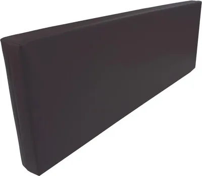 Produktbild von Rueckenlehne - Rueckenkissen für Palettenkissen (120x43x10cm (Marine) MATRATZEN KISSEN Mit Kunstleder flammhemmend MVSS 302 - UV stabilisiert  - SCHAUMSTOFF FÜR EUROPALETTEN Kissen