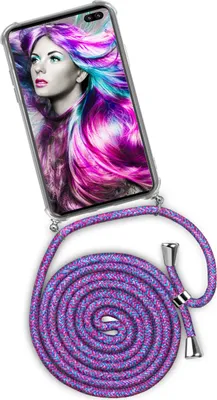 Produktbild von TWIST-Case + TWIST-Cord für Samsung Galaxy S10+, Farbe:Crazy Unicorn (Silber)