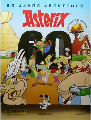 Obrázek produktu pro Panini 60 let Asterixe - Sběratelské samolepky - 1 album
