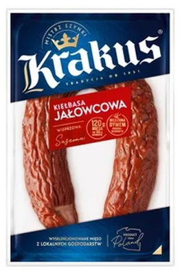 Zdjęcie produktu dla Kiełbasa jałowcowa 200 g Krakus