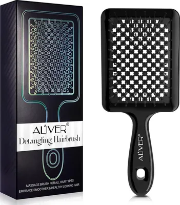 Immagine prodotto di Spazzola per capelli Aliver - Nero