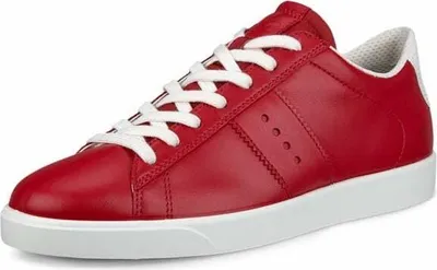 Zdjęcie produktu dla Ecco STREET LITE buty damskie - sportowe sznurowane buty sportowe czerwone rekreacyjne NOWOŚĆ