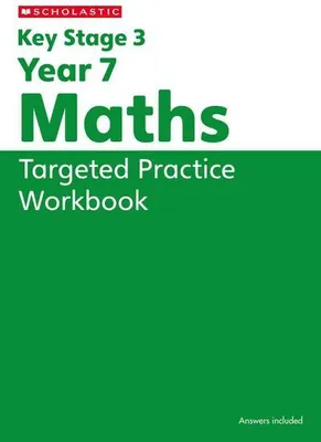 Obrázok produktu pre KS3 Year 7 Maths Targeted Practice Workbook with answers.