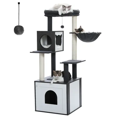Produktbild von PAWZ Road Moderner Holz Katzenbaum
