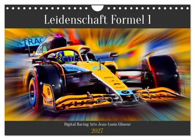 Produktbild von Leidenschaft Formel 1 (Wandkalender 2027 DIN A4 quer), CALVENDO Monatskalender