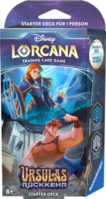 Image de Disney Lorcana Card Game (français) Starter Deck Le retour d'Ursule