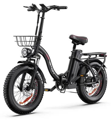 Produktbild von Elektrofahrrad | DRVETION | CT20 PRO MAX | 48V20Ah 20" Hydraulik eBike - Schwarz