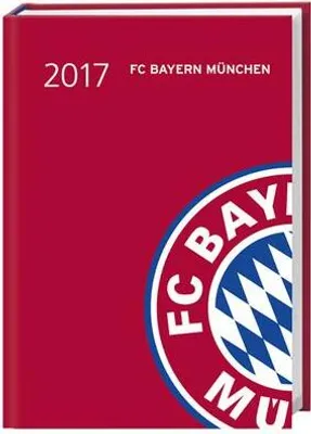 Produktbild von FC Bayern München 17-Monats-Kalenderbuch A6 2017