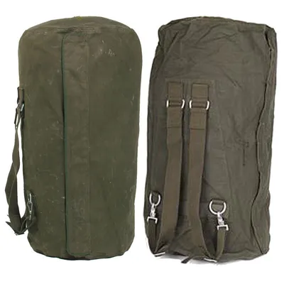 Produktbild von Bundeswehr Seesacktasche oliv 120L Canvas 85x40cm 2-Wege-Reißverschluss