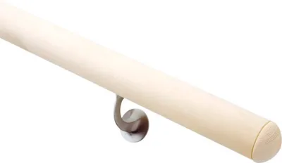 Produktbild von Handlaufset Pertura Fichte roh L:1500 mm Ø 52 mm