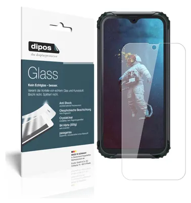 Zdjęcie produktu dla 2x Folia ochronna do Blackview BV5900 - Folia antywstrząsowa 9H z plastikowego szkła dipos Glass