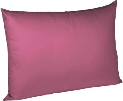 Produktbild von fleuresse Mako Satin Kissenbezug Colours Uni 80x80 cm Himbeere
