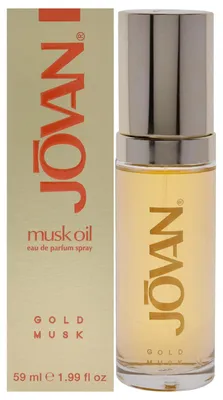 Immagine prodotto di Jovan Gold Musk, eau de parfum spray naturale per donna, confezione da 1 (1 x