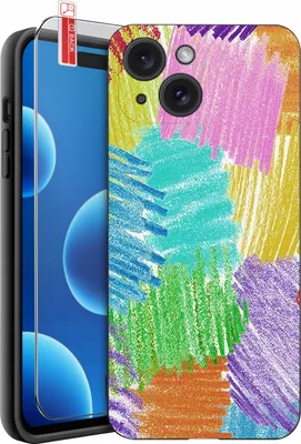 Obrázok produktu pre Puzdro na iPhone 15 | DIZAJNY | MATNÉ SILIKÓNOVÉ PUZDRO + SKLO 9H