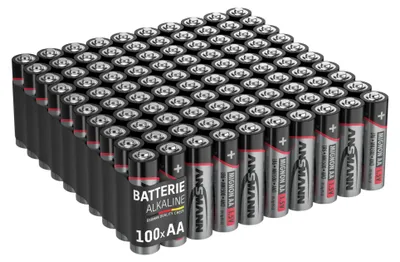 Produktbild von ANSMANN Alkaline Batterie Mignon AA 1,5V, 100 Stück